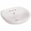 Premier Select 19-1/2 In. Pedestal Sink Basin In White