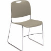 National Public Seating Cmpct Stack Chair Gunmetal