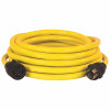 Champion Power Equipment 25 Ft. Nema L14-30P To L14-30R Generator Cord In Yellow