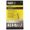 Klein Tools Wire Marker Book-Black Letters, Numbers And Symbols