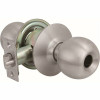 Us Lock 2010 Series Gr2 Entrance Ball Door Knob Us32D Less Cylinder 2-3/8 In. Backset