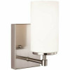 Sea Gull Lighting Alturas 4.375 In. W. 1-Light Brushed Nickel Wall Sconce