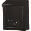 Gibraltar Mailboxes Townhouse Small, Vertical, Locking, Steel, Wall Mount Mailbox, Black