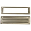 Gibraltar Mailboxes Steel Mail Slot Accessory, Satin Nickel Finish