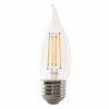 40-Watt Equivalent Ca10 E26 Base Dimmable Filament Cec Energy Star 90 Cri Chandelier Led Light Bulb, Soft White(48-Pack)