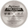 Avanti 10 In. X 60-Tooth Fine Finish Circular Saw Blade