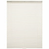 Designer's Touch Alabaster Cordless Room Darkening Aluminum Mini Blinds With 1 In. Slats 47 In. W X 48 In. L