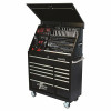 Extreme Tools 41 In. Extreme Portable Workstation 11-Drawer Tool Chest And Cabinet Combo In Black