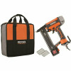 Ridgid Pneumatic 18-Gauge 1-1/2 In. Finish Stapler, Contractor's Bag And (200) Staples