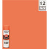 17 Oz. M1600 System Precision Line Solvent-Based Alert Orange Inverted Marking Spray Paint (12-Pack)