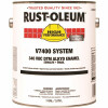 Rust-Oleum 1 Gal. V7400 340 Voc Dtm Dunes Tan High Gloss Alkyd Enamel Paint