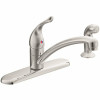 Moen Chateau Single-Handle Standard Kitchen Faucet With Side Sprayer In Chrome - 67430Lf