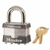 Master Lock #1 1-3/4 in. Laminated Steel Padlock Keyed Alike With 2001 Keyway