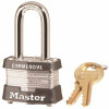 Master Lock No. 3 Steel Laminated Padlock 1-1/2 In. L Shackle Keyed Alike No. 0464