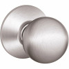 Schlage Orbit Series Satin Chrome Passage Hall/Closet Door Knob