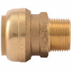 Sharkbite 1 In. X 3/4 In. Mnpt Brass Push-To-Connect Reducing Connector, Male Npt