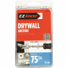 E-Z Ancor Twist-N-Lock 75 Lbs. Medium Duty Drywall Anchors (50-Pack)