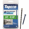 Tapcon 1/4 In. X 2-1/4 In. Hex-Washer-Head Concrete Anchors (75-Pack)