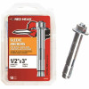 Red Head 1/2 In. X 3 In. Zinc-Plated Steel Hex-Head Sleeve Anchors (10-Pack)