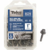 Teks #12 X 1 In. External Hex Washer Head Drill Point Roofing Screw (80-Pack)