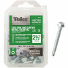 Teks #14 2-1/2 In. External Hex Flange Hex-Head Self-Drilling Screws (30-Per Pack)