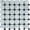 Msi Greecian White Octagon 12 In. X 12 In. X 10 Mm Honed Marble Mosaic Tile (1 Sq. Ft.)