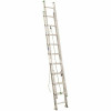 Werner 20 Ft. Aluminum Extension Ladder With 225 Lbs. Load Capacity Type Ii Duty Rating