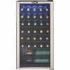 Danby 35-Bottle Wine Cooler Freestanding In Platinum/Black