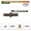 Universal Hardware Medium-Duty Bronze Commercial Door Closer