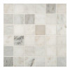 Msi Greecian White 12 In. X 12 In. X 10 Mm Honed Marble Mosaic Tile (10 Sq. Ft. / Case)