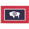 Valley Forge Flag 3 Ft. X 5 Ft. Nylon Wyoming State Flag