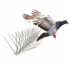 Bird-X 50 Ft. Stainless Steel Bird Spikes Pigeons Starling Blackbirds Seagulls 6 In. Coverage