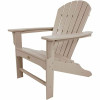 Trex Outdoor Furniture Yacht Club Shellback Sand Castle Plastic Patio Adirondack Chair
