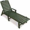 Trex Outdoor Furniture Yacht Club Rainforest Canopy Plastic Outdoor Patio Stackable Chaise Lounge Chair