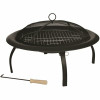 Fire Sense 29 In. Folding Fire Pit