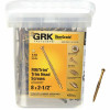 Grk Fasteners #8 X 2-1/2 In. Star Drive Trim-Head Finish/Trim Screw (420 Per Pack)