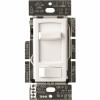 Lutron Single-Pole Or 3-Way Skylark Contour Led+ Dimmer Switch For Dimmable Led, Halogen And Incandescent Bulbs, White