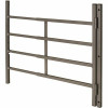 Segal 22 In. To 38 In.W X 21 In. H High Carbon Steel, Fixed 4-Bar Window Guard, Black (Width Expandable)