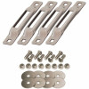 Snap-Loc E-Track Single Strap Anchor In Stainless Steel With Allen Screws (4-Pack)