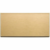 Aspect Long Grain 6 In. X 3 In. Brushed Champagne Metal Decorative Wall Tile (8-Pack)