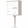 Florence 1570 4-Large Mailboxes 2-Parcel Lockers 1-Outgoing Compartment Vital Cluster Box Unit - 204622996
