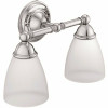 Moen Brantford 15.50 In. 2-Light Chrome Vanity Light