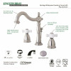 Kingston Brass Victorian 8 In. Widespread 2-Handle Bathroom Faucet In Brushed Nickel - 205003951
