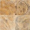 Msi Riviera Gold 16 In. X 16 In. Square Tumbled Travertine Paver Tile (20 Pieces/35.6 Sq. Ft./Pallet)