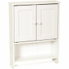 Zenna Home 19.19 In. W X 25.63 In. H Bathroom Storage Wall Cabinet In White