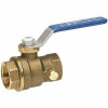 Everbilt 3/4 In. Lead Free Brass Fip X Fip Ball Valve