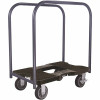 Snap-Loc 1,500 Lbs. Capacity All-Terrain Professional E-Track Panel Cart Dolly In Black