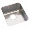 Elkay Lustertone Undermount Stainless Steel 19 In. Single Bowl Ada Compliant Kitchen Sink With 5.5 In. Bowl