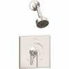 Duro Single Handle 1-Spray Shower Trim With Secondary Volume Control In Polished Chrome - 1.5 Gpm (Valve Not Included)