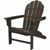Trex Outdoor Furniture Hd Patio Adirondack Chair In Charcoal Black